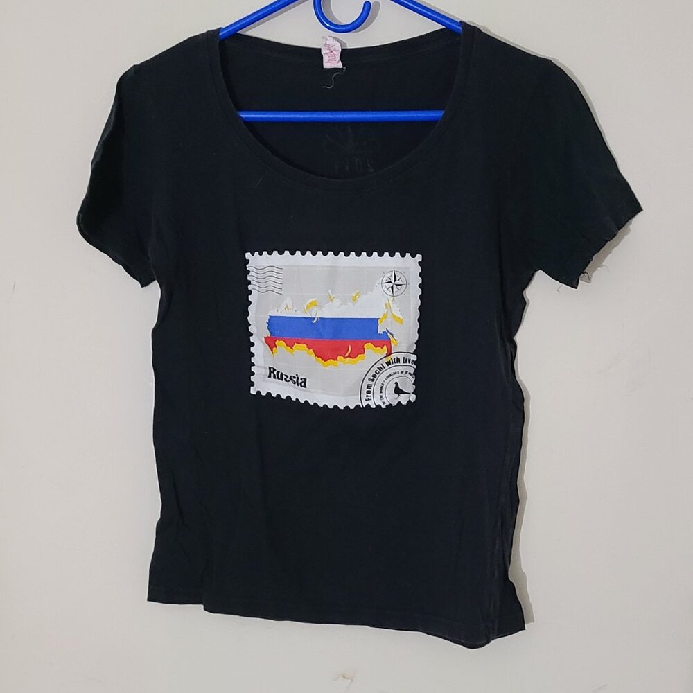 Sochi Russia 2014 Winter Olympics NBC Women's T-Shirt Medium